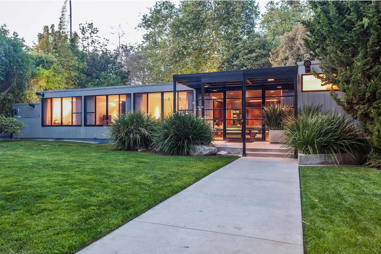 Hollywood producer Jerry Bruckheimer lists his secluded glass LA home with seven bedrooms and an outdoor pool for a cool $14.5 million