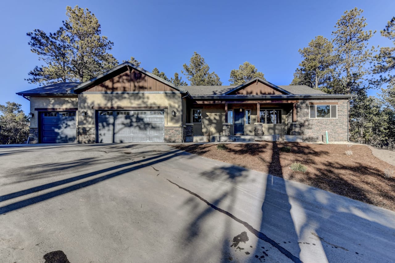 Modern Farmhouse in the Forest