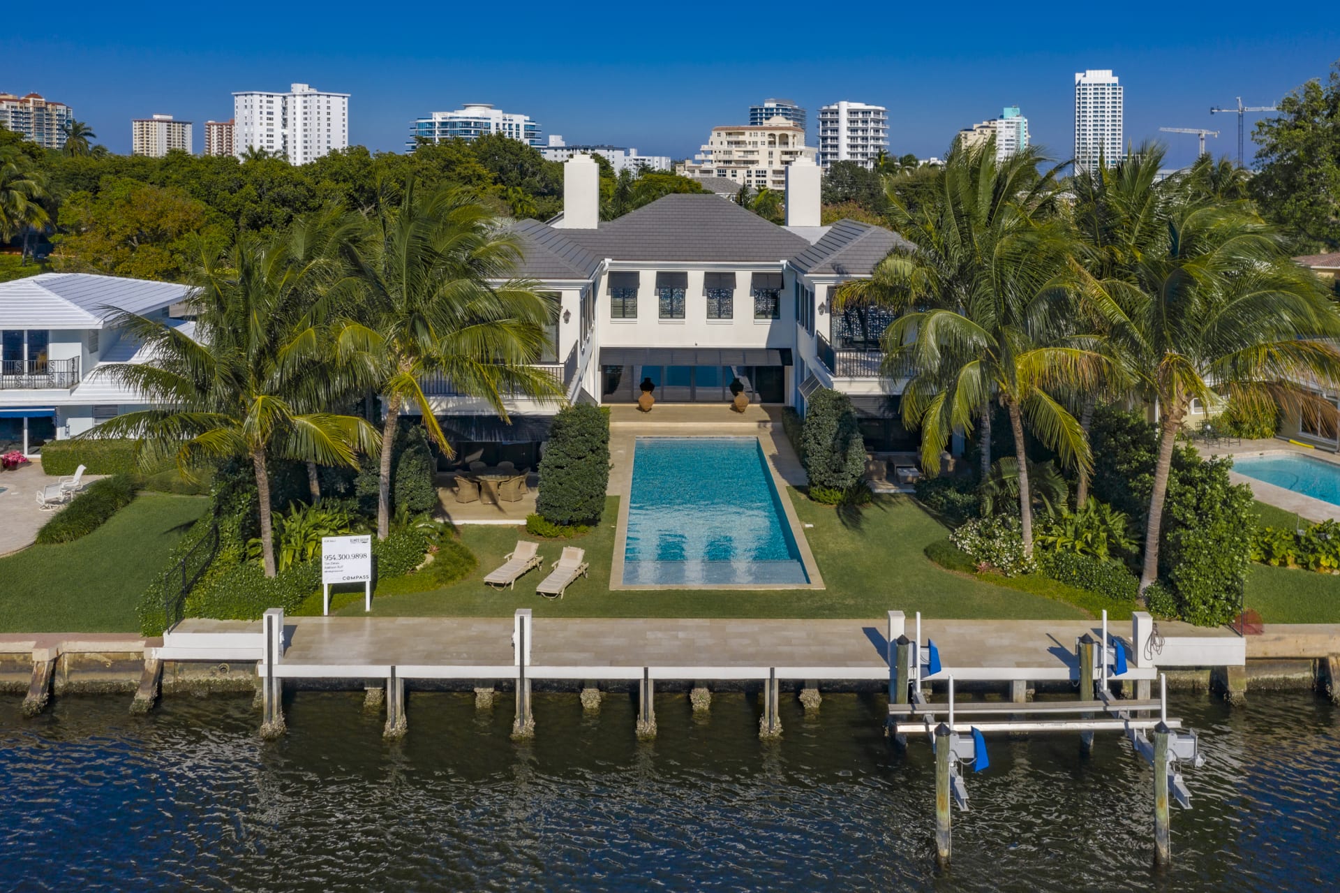 Stunning Contemporary Middle River Estate Fort Lauderdale Tim Elmes