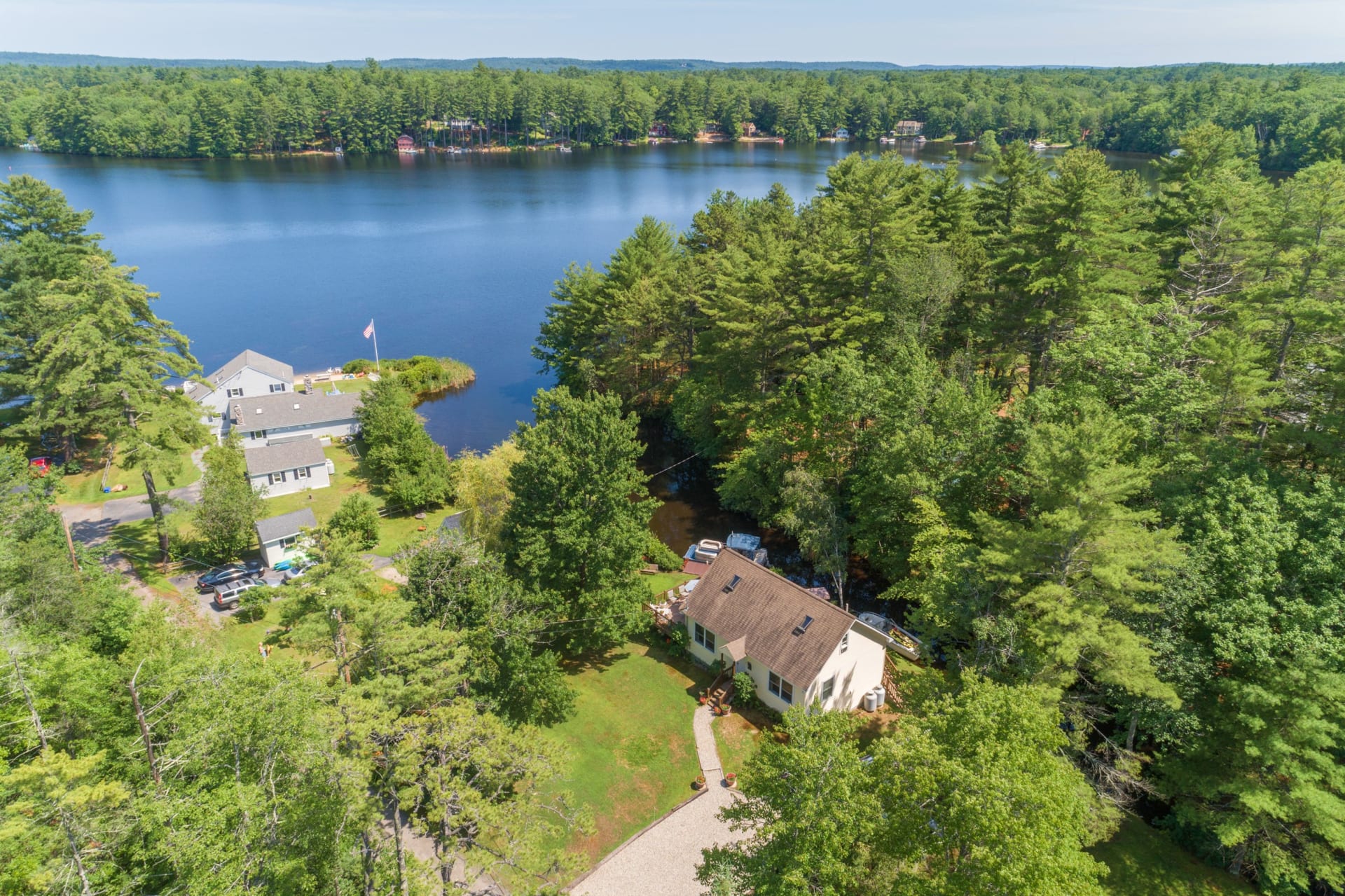 Lakeside Retreat on Little Sebago Lake! The David Banks Team RE/MAX