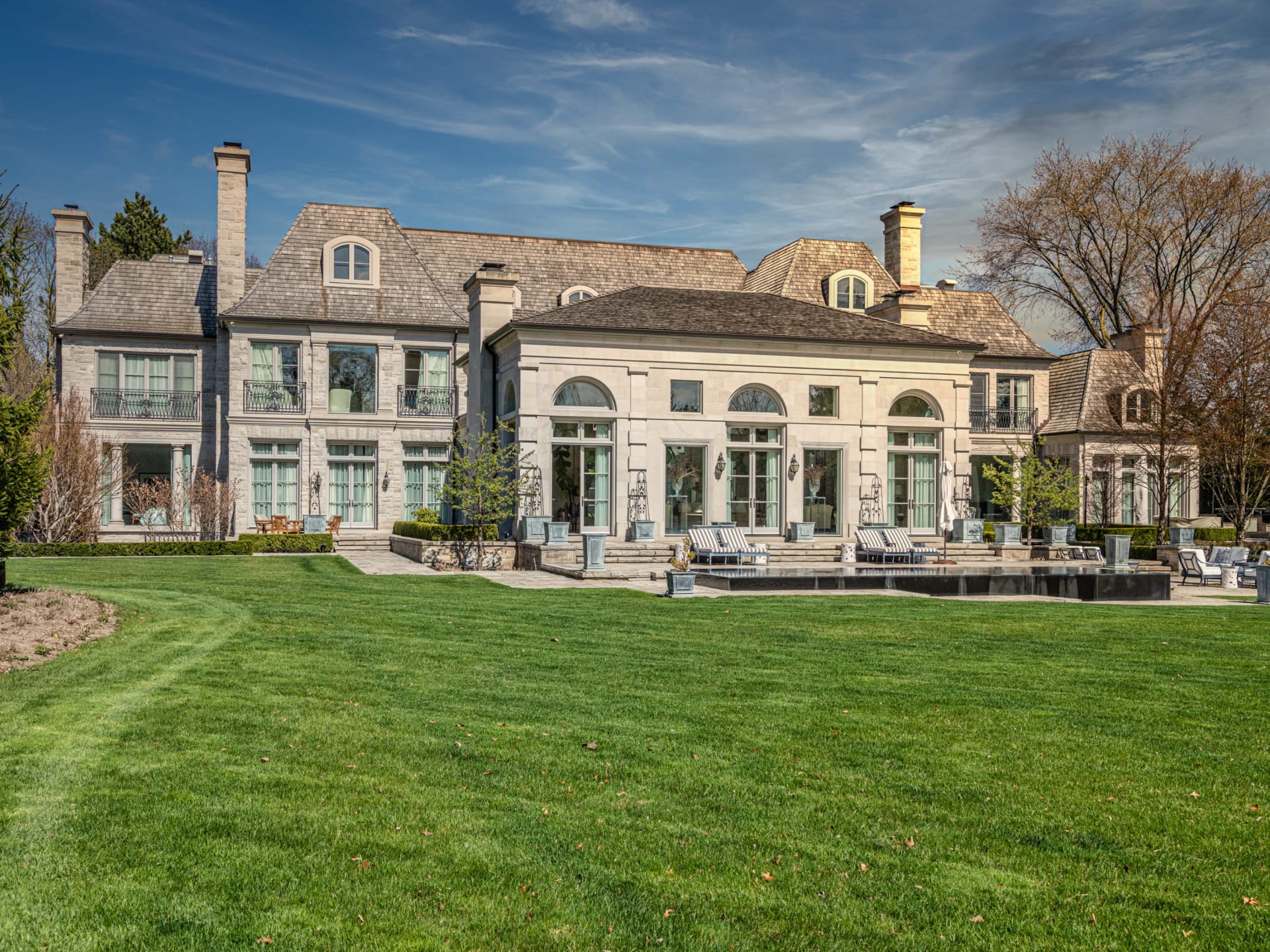 SOLD Gated French Provincial Bridle Path Mansion Barry Cohen Homes