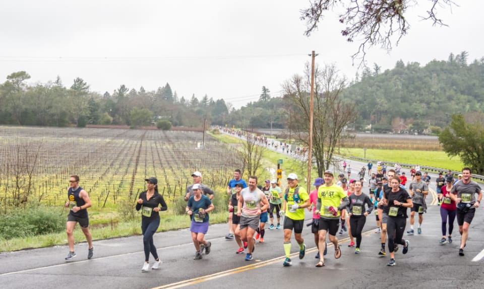 Napa Valley Marathon Ginger Martin Ginger Martin