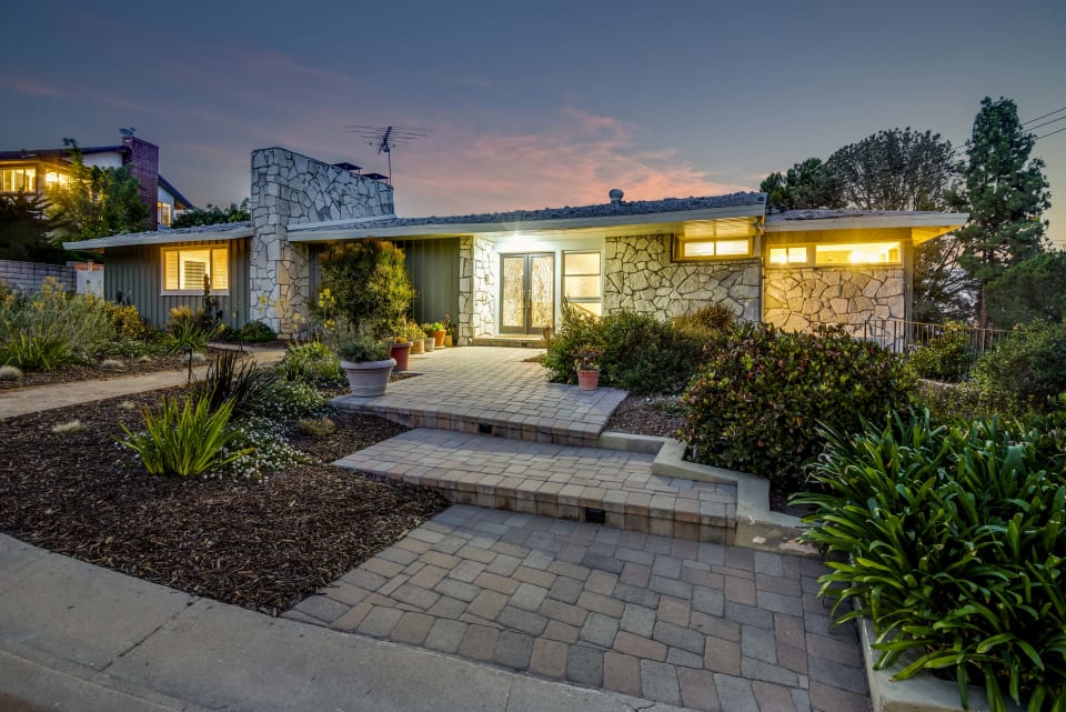 Rolling Hills Estates home with views