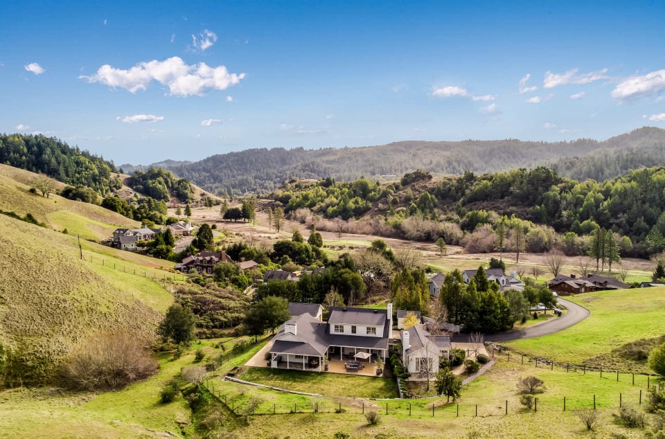 French Ranch 52 W. Nicasio Road Marin County Real Estate Agent
