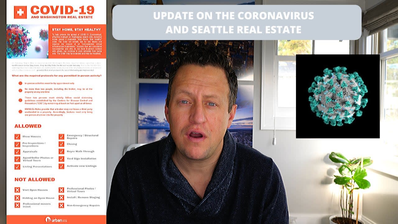 Where Do We Go From Here, Coronavirus and Seattle Real Estate