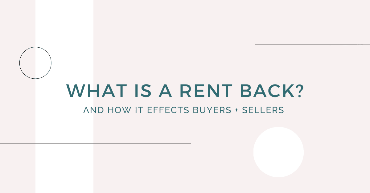 What is a Rent Back?