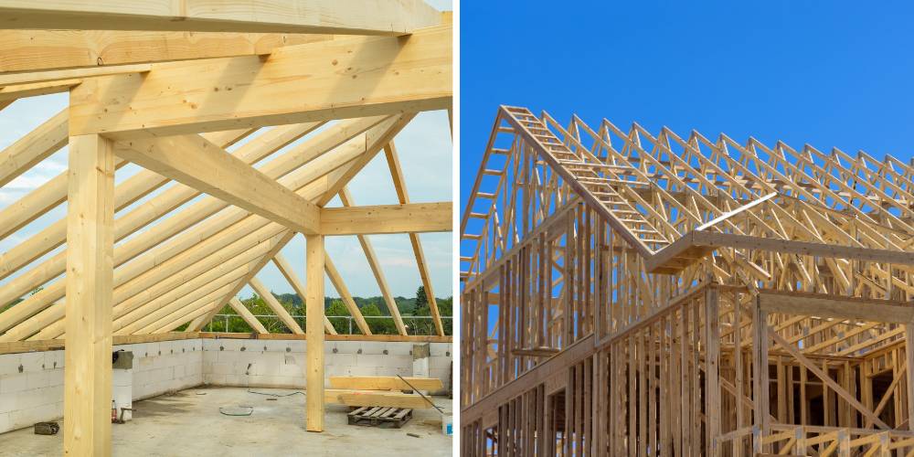 Truss Beams vs Stick Built Roofs The Best Roofing Option?