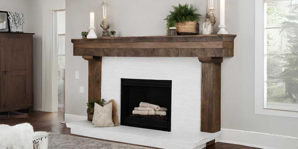 Discover 5 Wood Fireplace Mantel Ideas for Your Space.