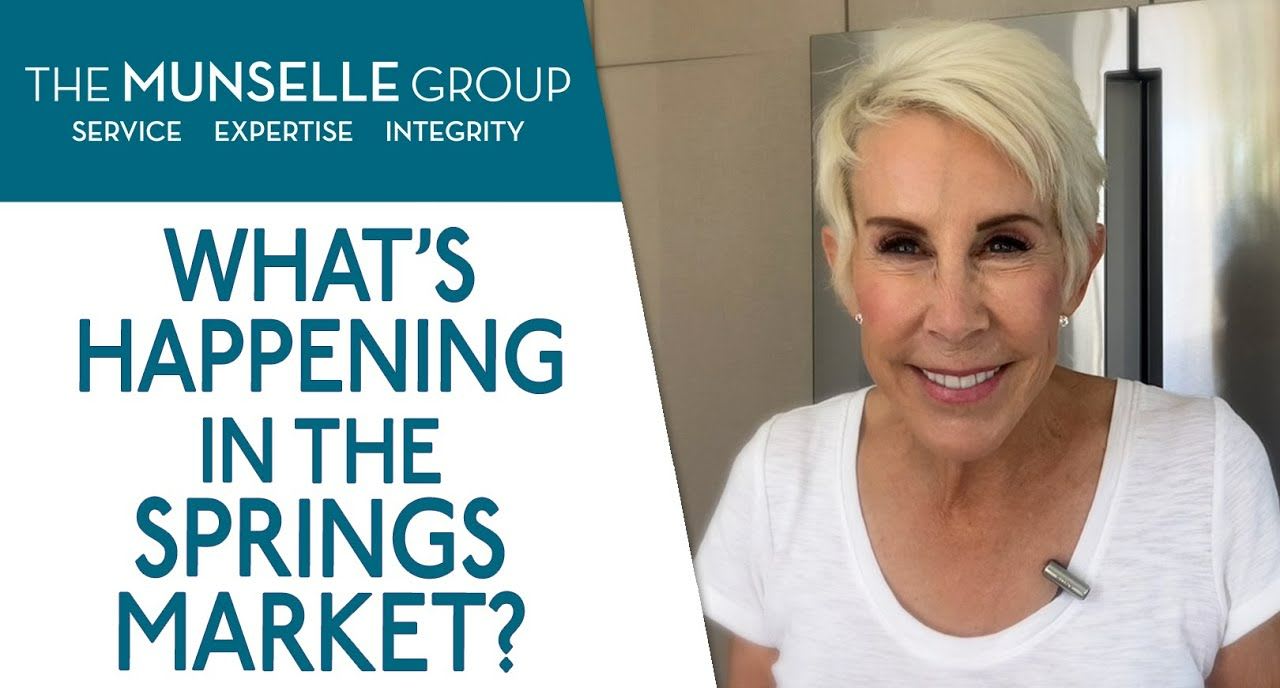 Checking In on the Springs Real Estate Market Blog