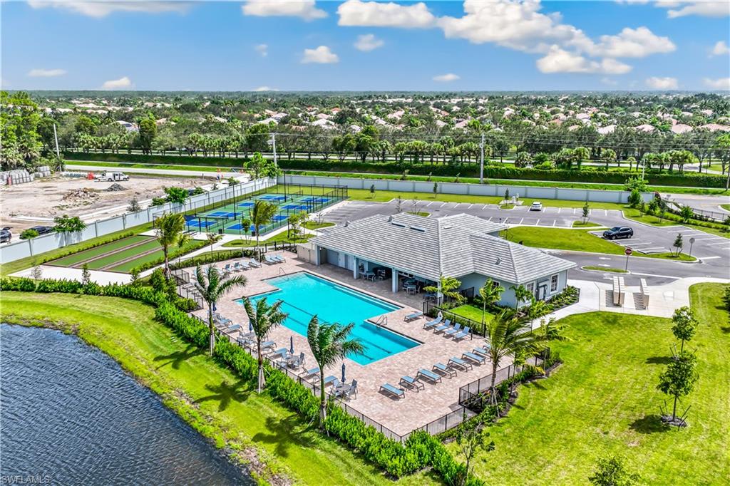 Resort style pool