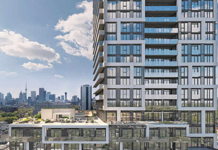 View of FIFTH & RIVER PENTHOUSE | Toronto Real Estate | Penthouse Queen