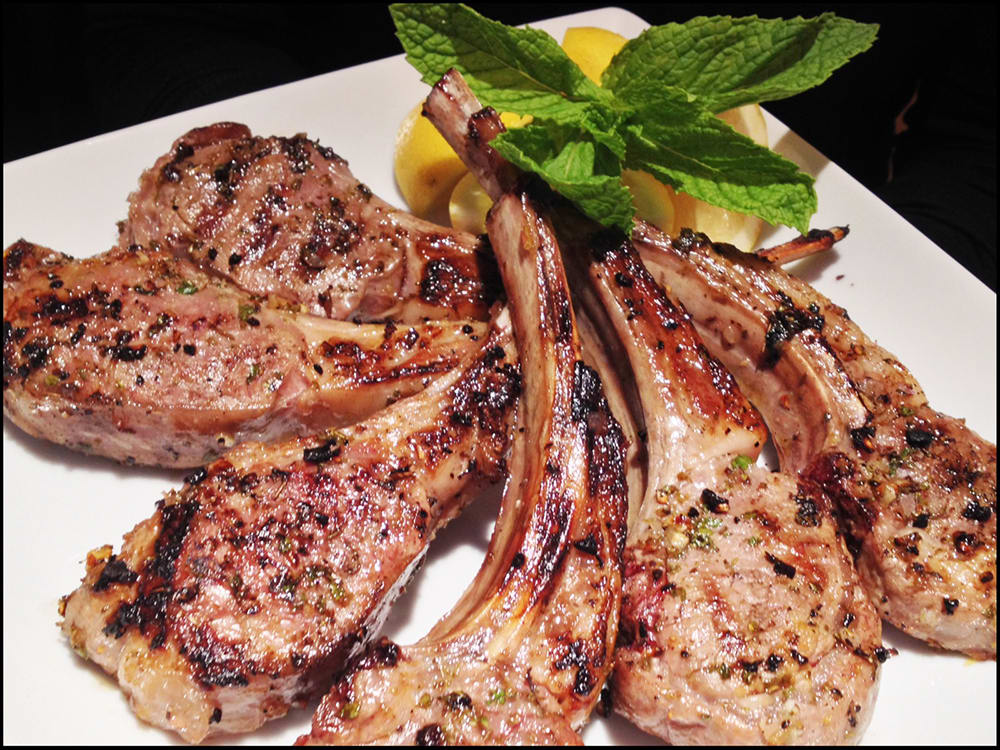 Grilled Greek Style Lamb Chops - The Genetic Chef