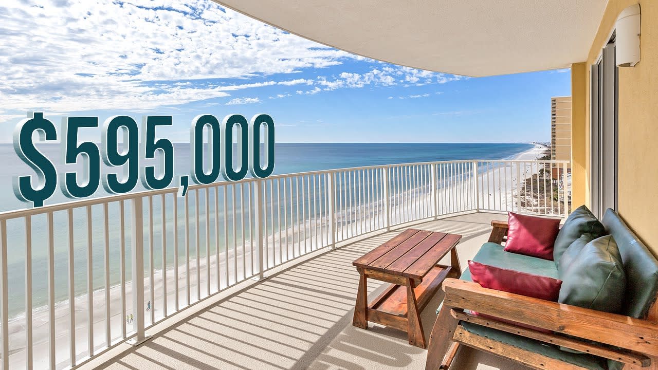 TOUR this Stunning Gulf Front Condo at Emerald Isle