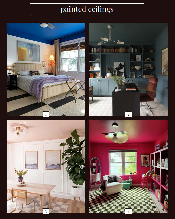 painted ceilings