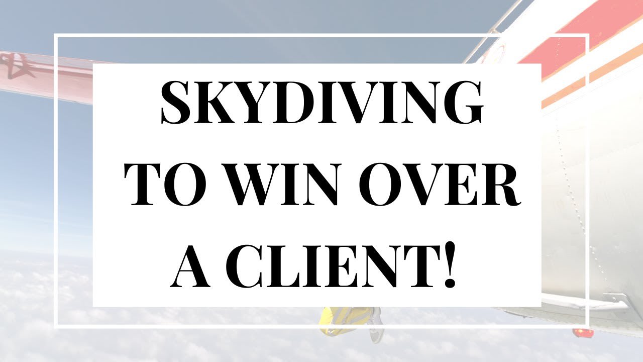 We did WHAT for a client!? | SKYDIVING REALTORS