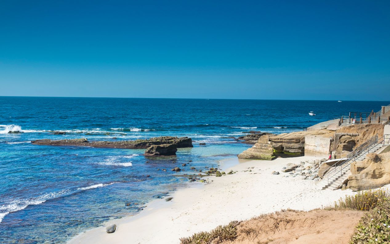 The Kid Pools at La Jolla Shores in La Jolla California