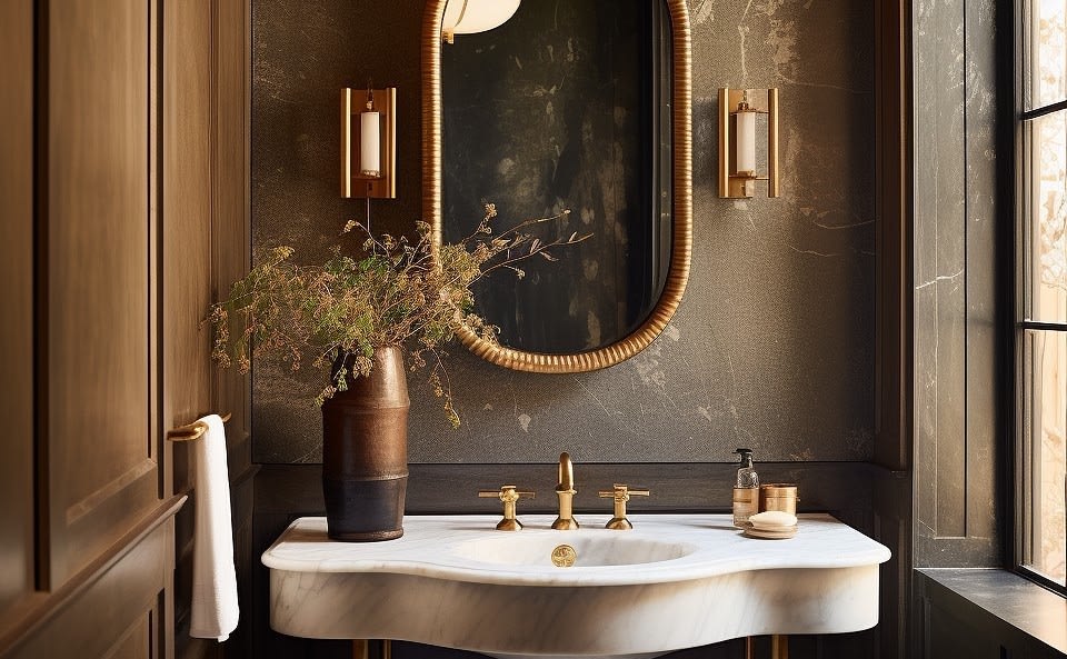 The Luxury Powder Bath: Taking Finishes to the Next Level