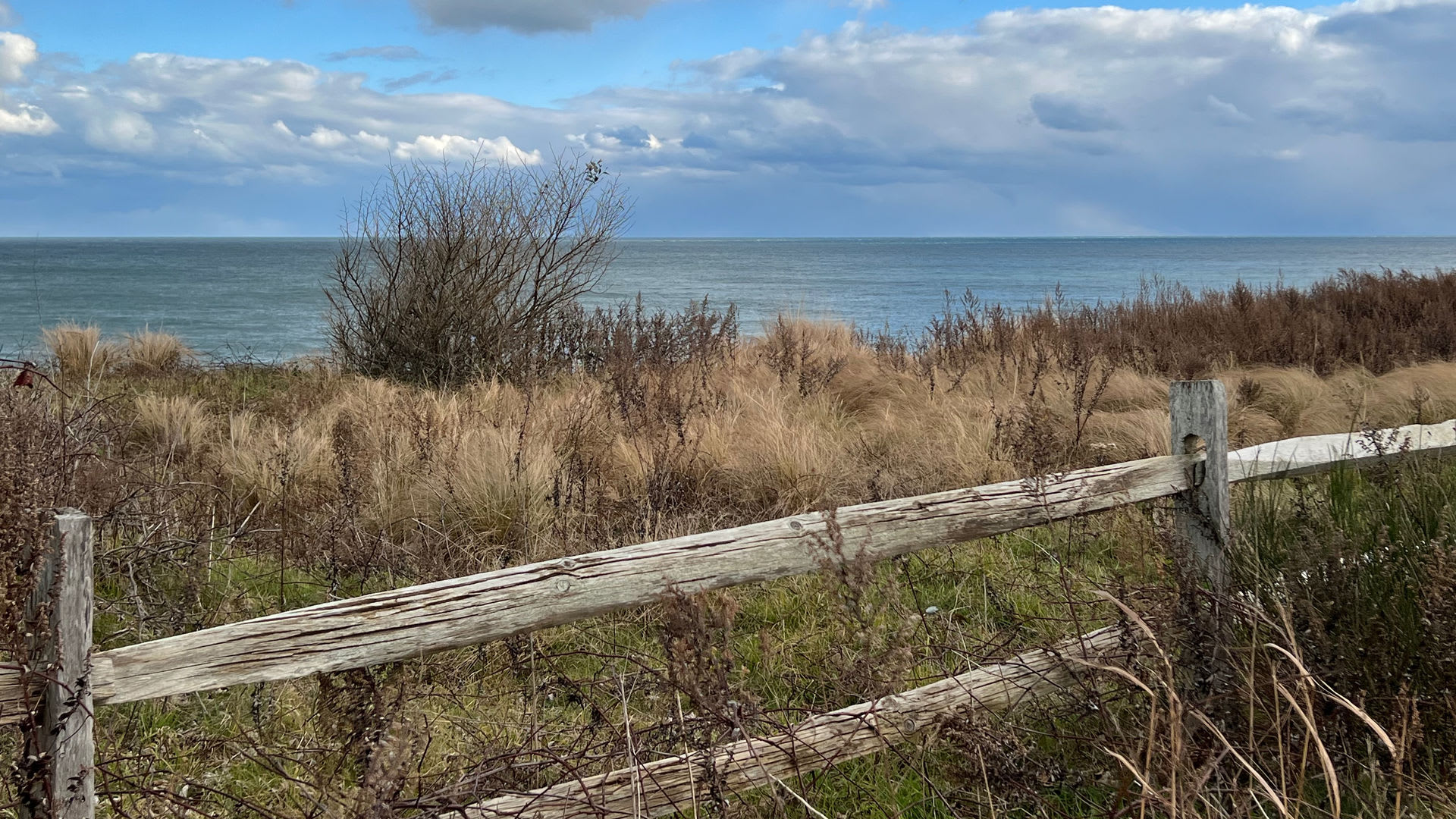 Winter View from Sconset at the Atlantic Ocean