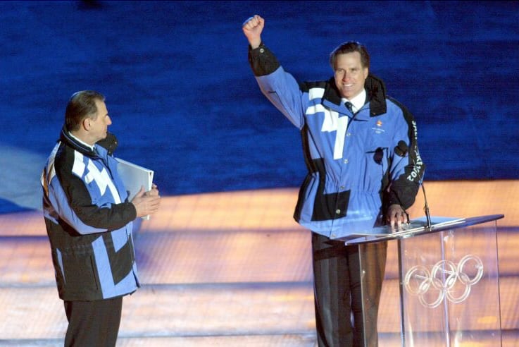 Mitt Romney CEO of The Olympic Committee In 2002 | Salt Lake City