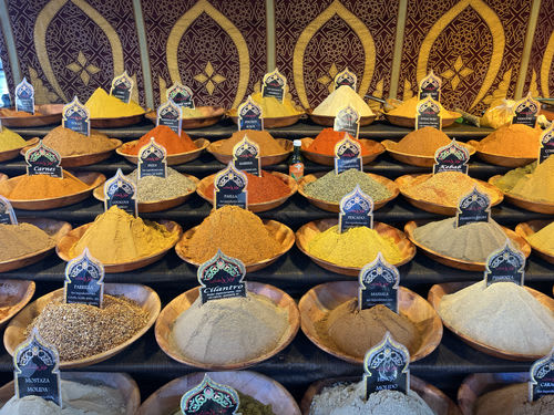 Spices evoke Moorish past of Spain