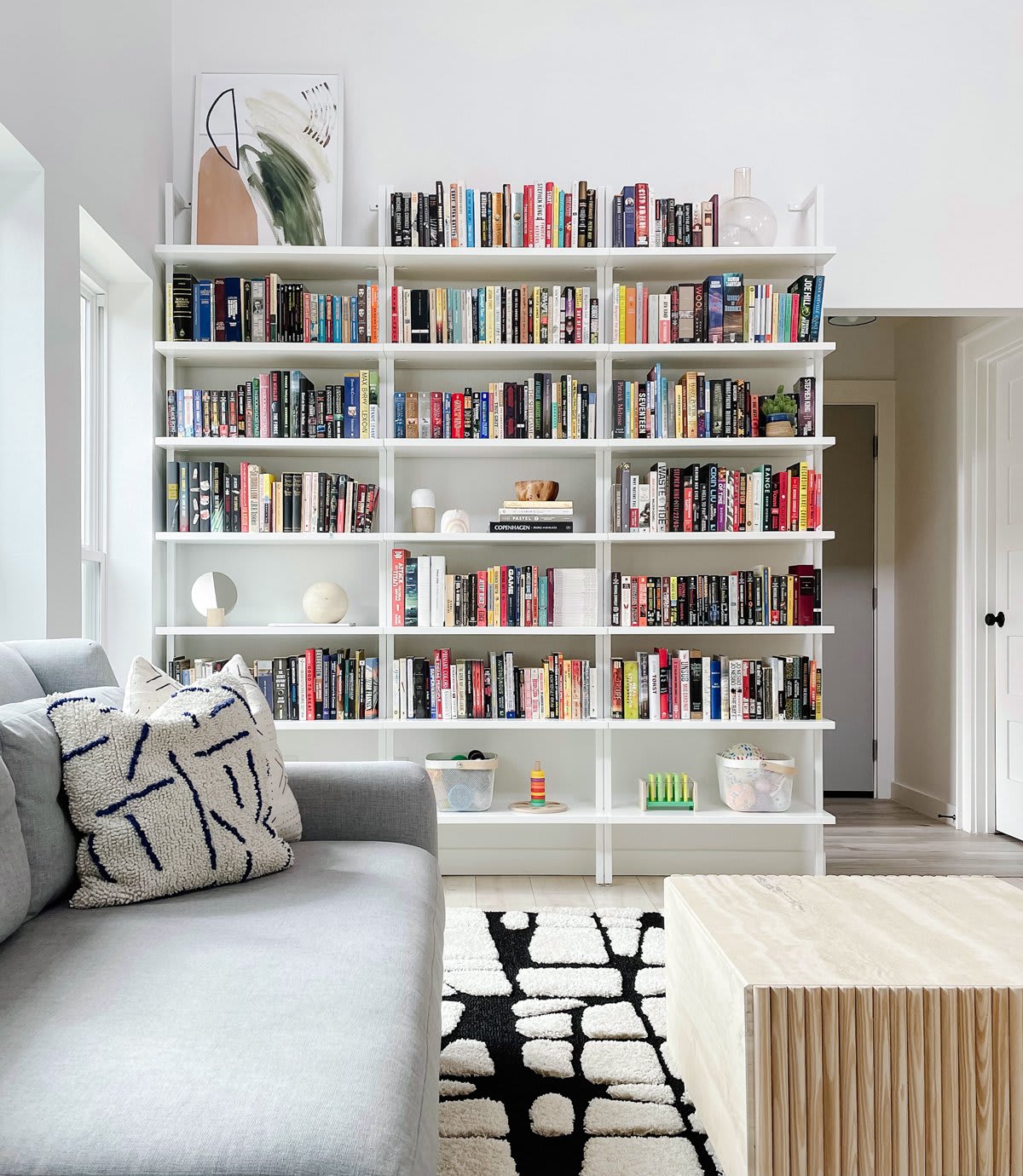 bookshelves