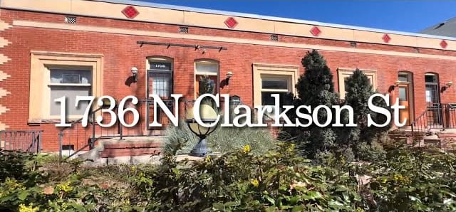 1736 N Clarkson St Property Tour Video