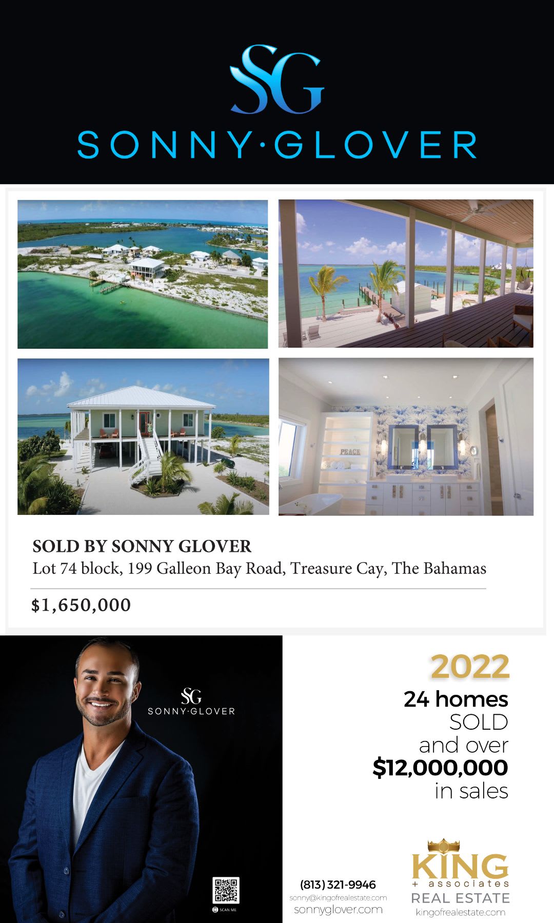 Sold in Bahamas by Sonny Glover