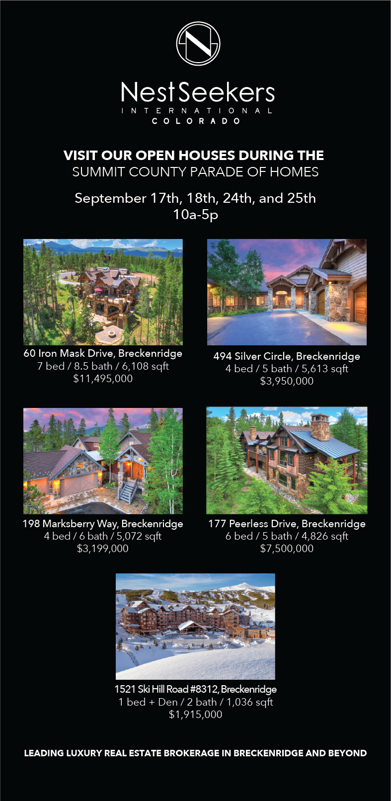 2022 Nest Seekers Colorado Open Houses Nest Seekers Blog