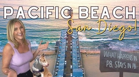 Life in Pacific Beach | PB VLOG TOUR | TOP San Diego beach neighborhoods | SAN DIEGO Real Estate