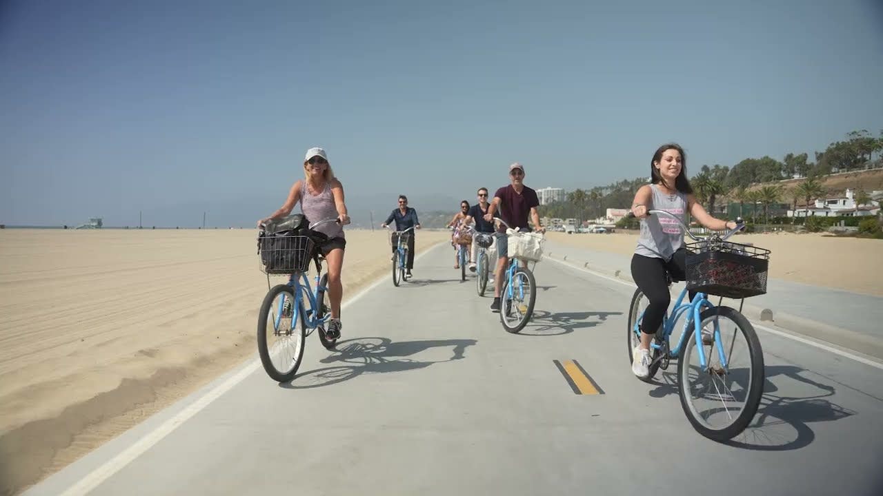 Biking Along the Ocean