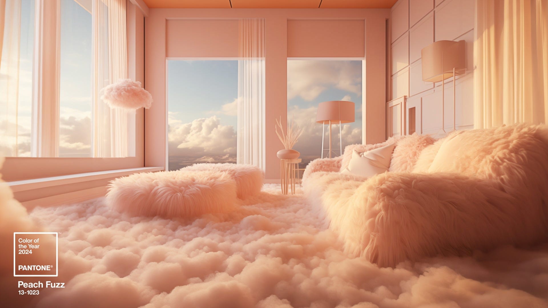 Pantone's 2024 Color of the Year: Peach Fuzz 13-1023