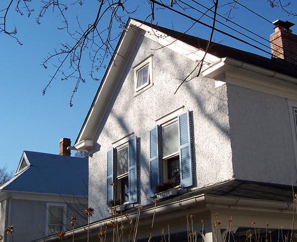 Sample of one of the old Folk Victorian style houses found in American University Park.