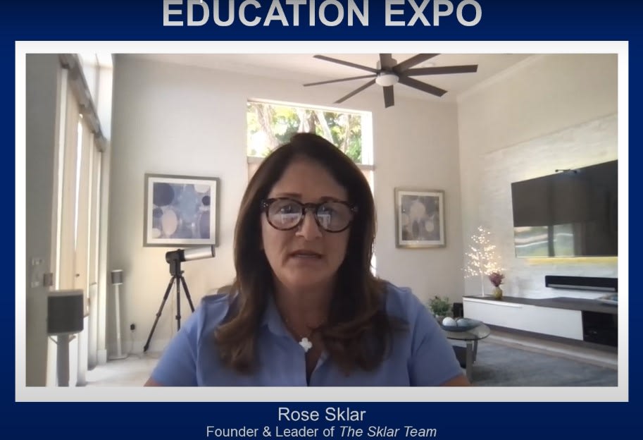 Rose Sklar - CB RealVitalize Education Expo 2022