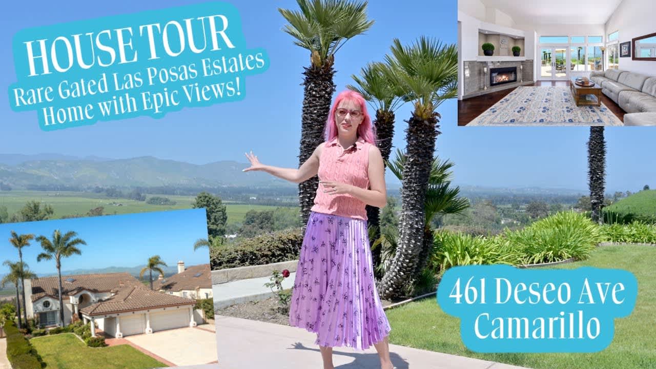 Rare Gated Las Posas Estates Home- 461 Deseo Ave House Tour