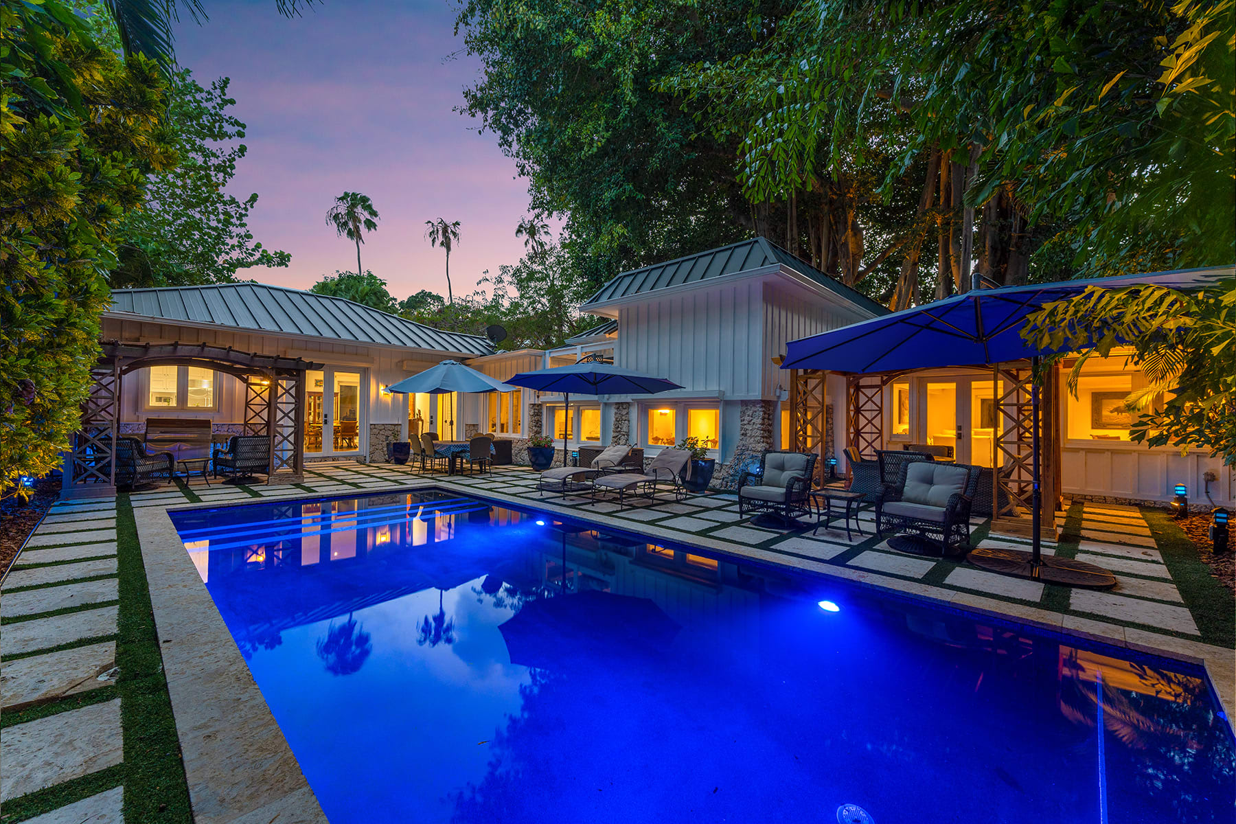 One-of-a-kind Banyan House in Coconut Grove | 3659 Bayview Rd | Michael Martinez | ONE Sotheby's