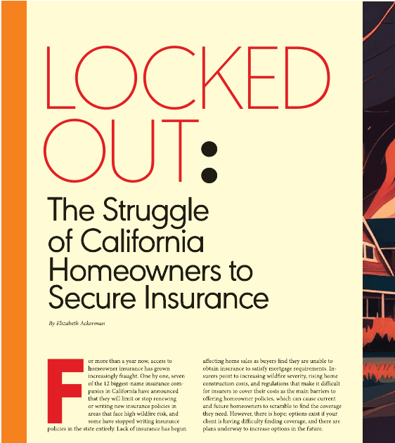 Locked Out: The Struggle of California Homeowners to Secure Insurance