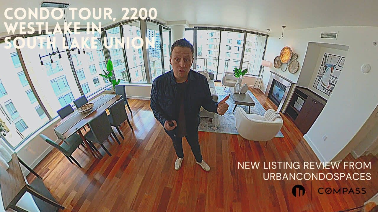 Tour A Seattle Condo At 2200 Westlake, South Lake Union