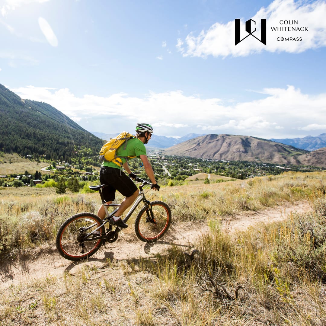big white mountain biking