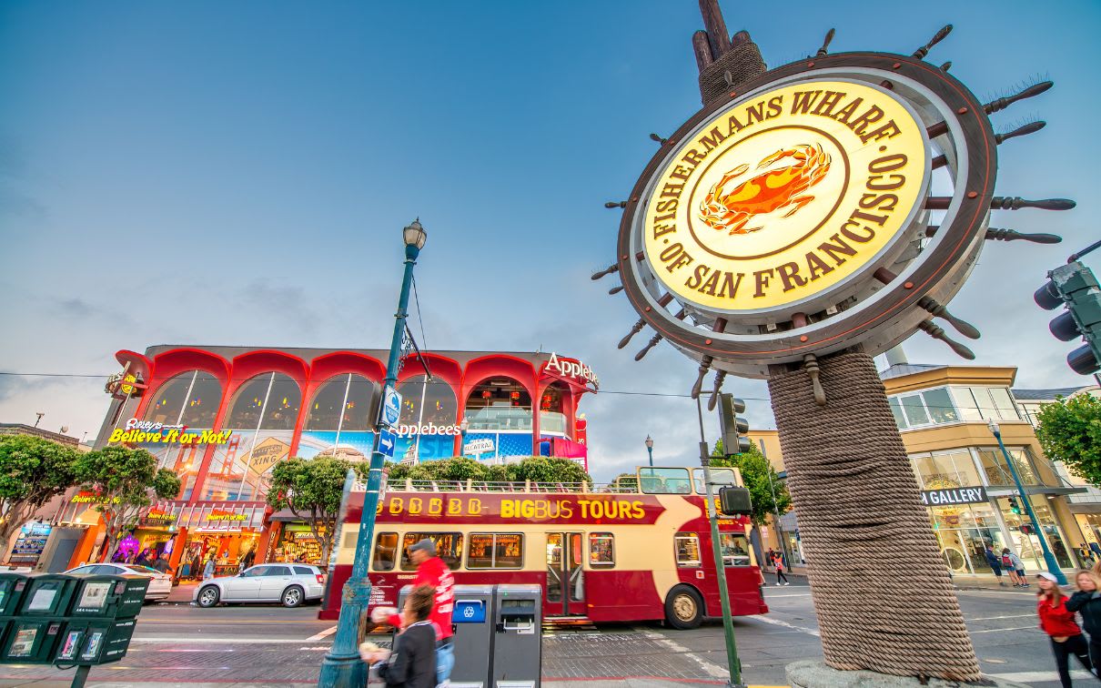 Pier 39, barking sea lions, and the iconic Ripley's Believe It or Not! - just another day at the bustling Fisherman's Wharf in San Francisco