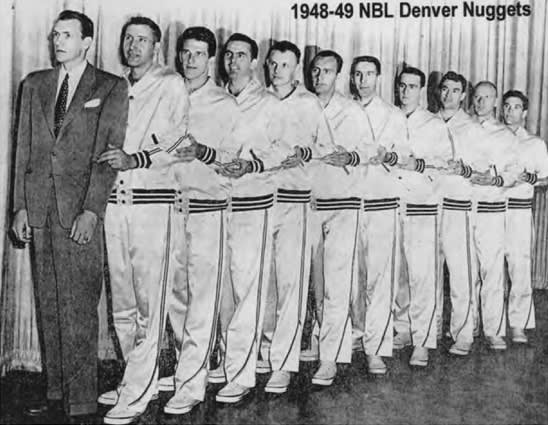 1948-49 Denver Nuggets Team Picture