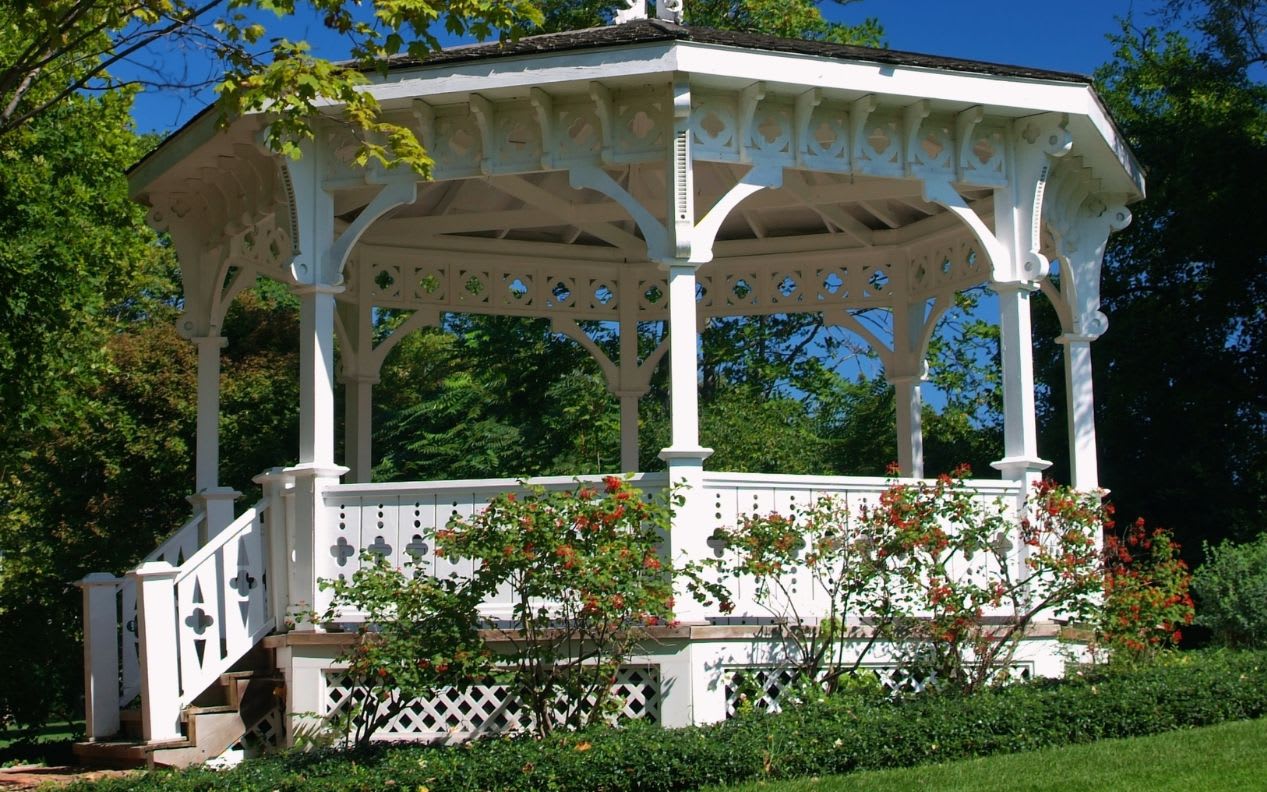 Victorian gazebo