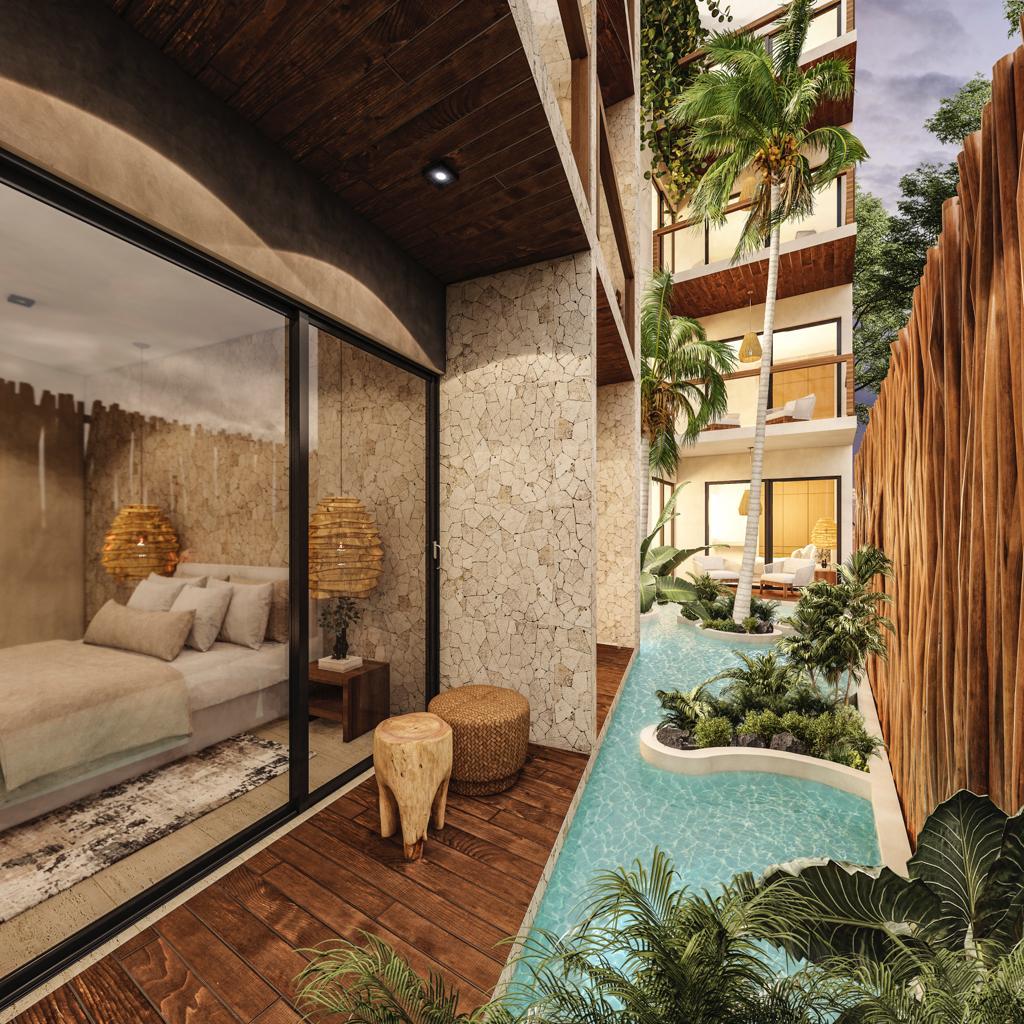 Great investment Pre-Sale Project in the Heart of Tulum / Swim up