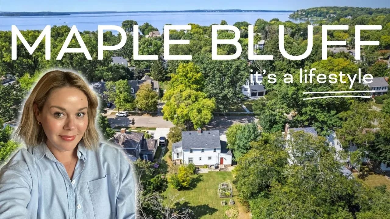 Maple Bluff, WI Home Tour | Charming Colonial Residence | Madison Real Estate