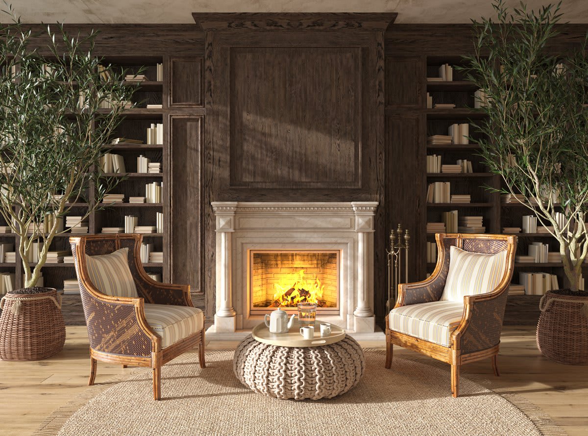 fireplace