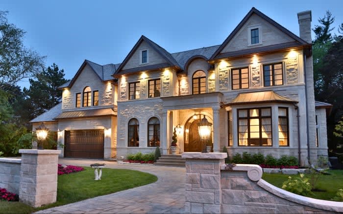 gated luxury house in York Mills