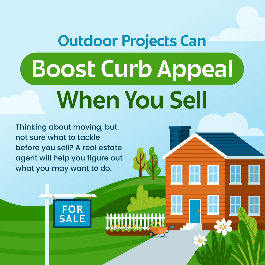 Boost curb appeal when you sell