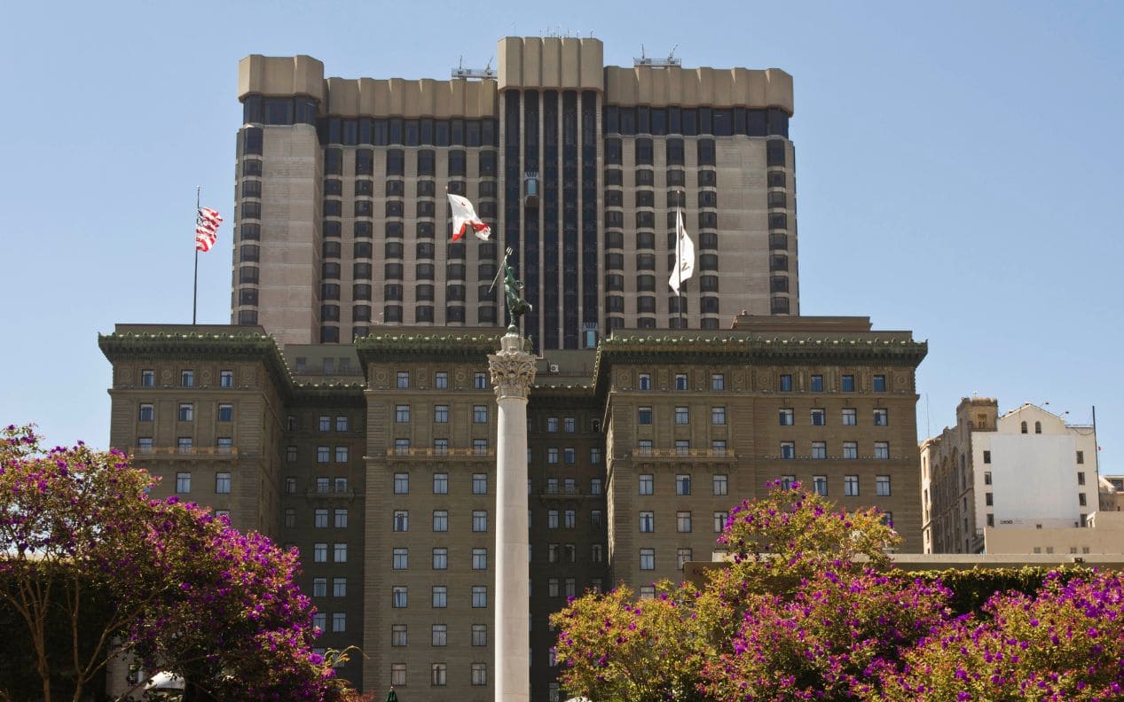 Buildings of Downtown San Francisco from Union Square