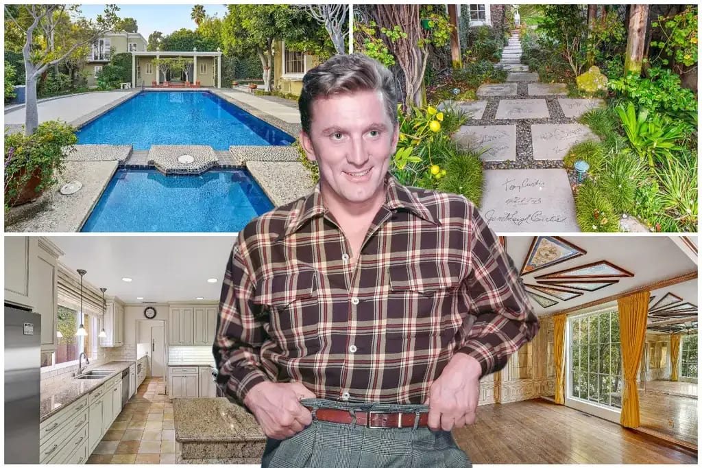 A piece of Hollywood history: Kirk Douglas’ Beverly Hills home sells for £1 million over the asking price