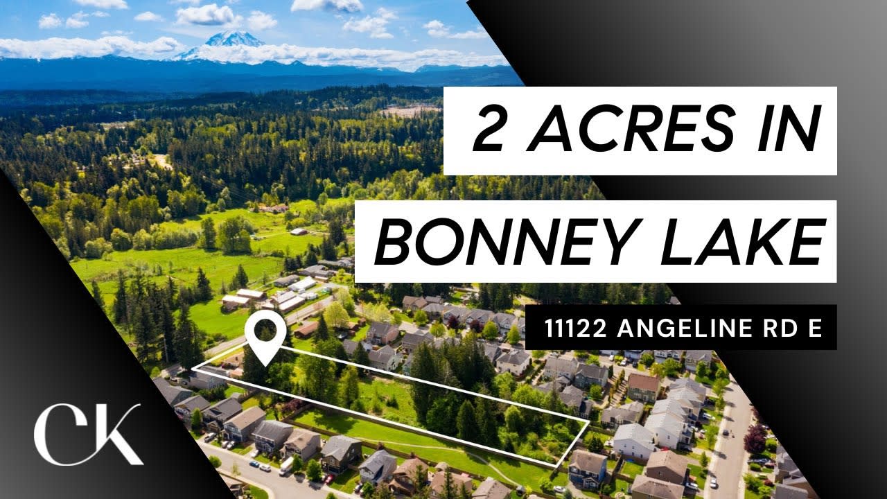 2 Acres in Bonney Lake!