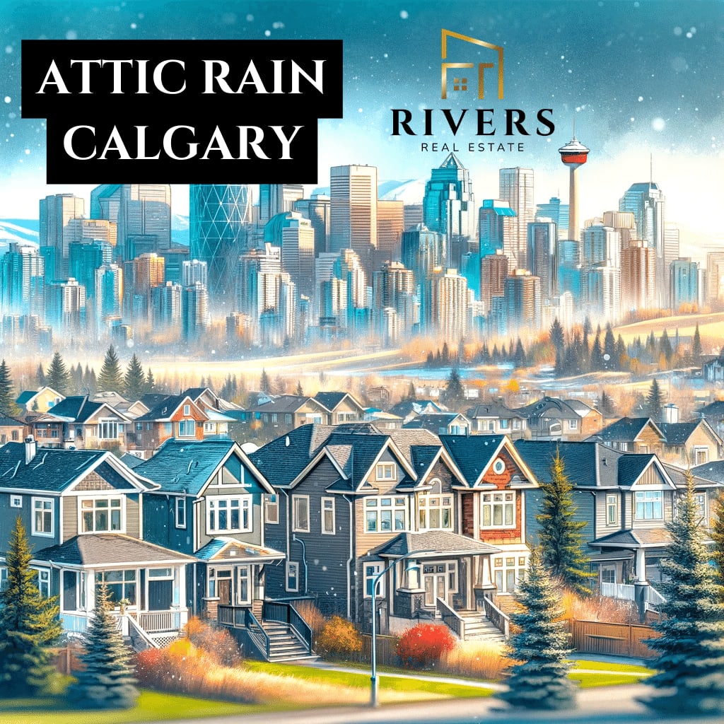 An image showing how to deal with Attic Rain Calgary